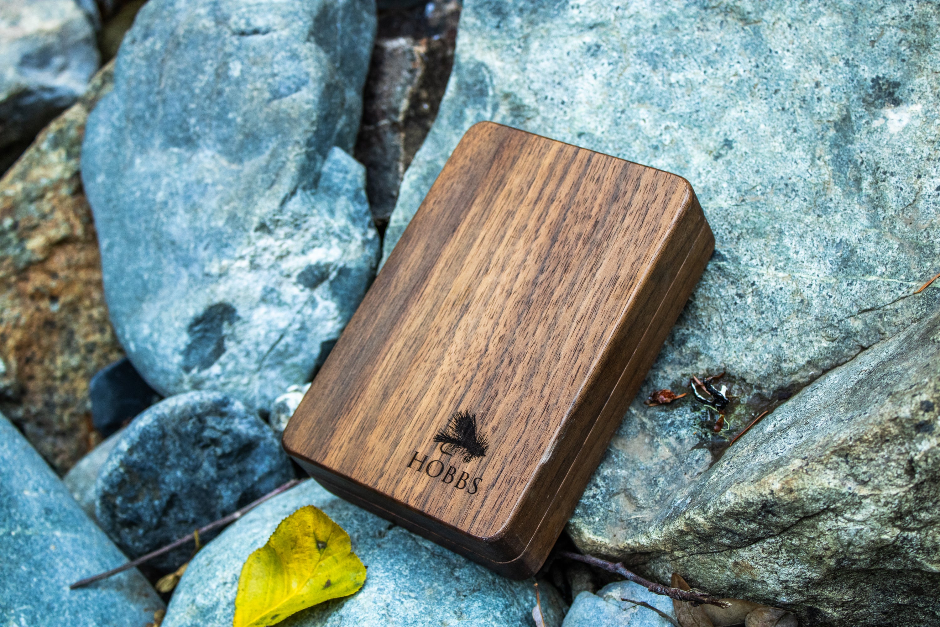 Walnut Wood Fly Box – Hobbs Handcrafted - Custom Fly Box